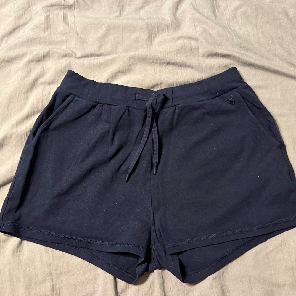 Women’s Cozy Earth Brushed Bamboo Shorts, navy blue
